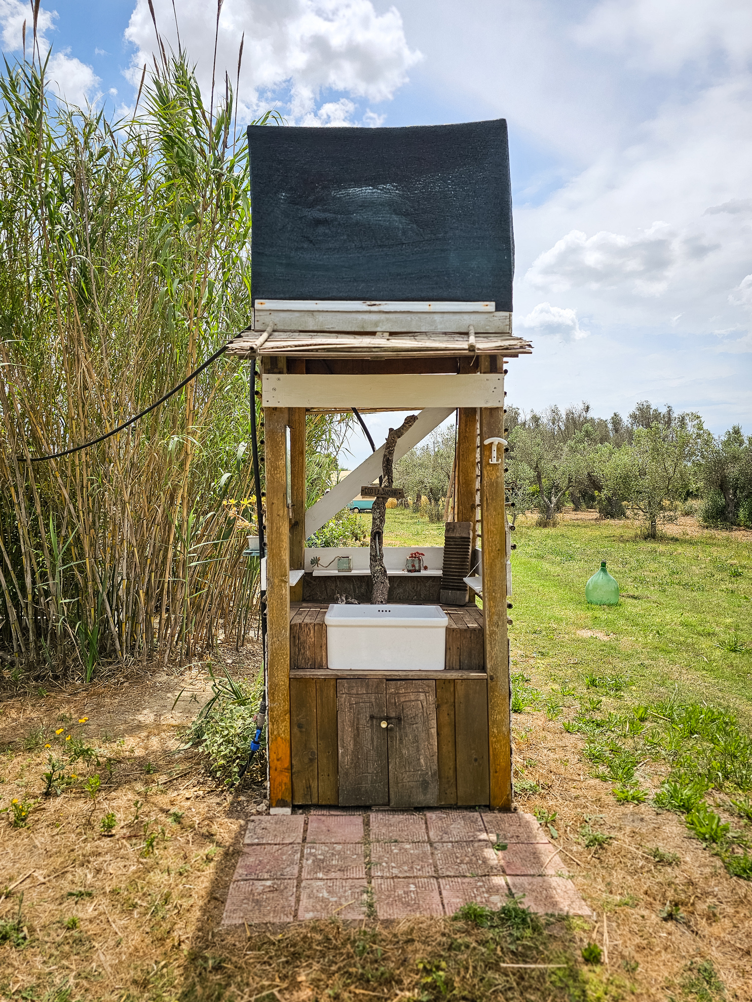 Caravan in the Salento countryside