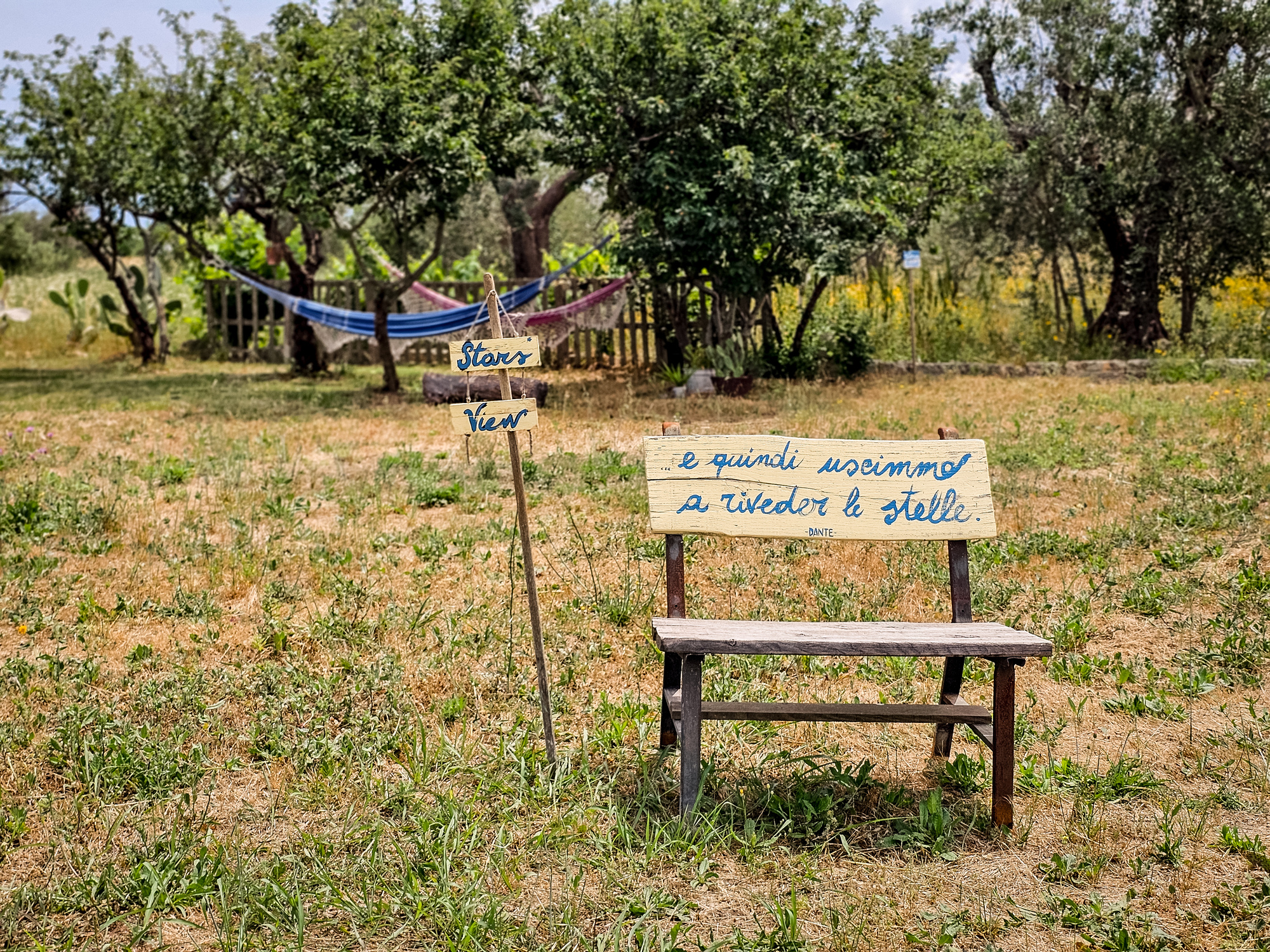 Caravan in the Salento countryside