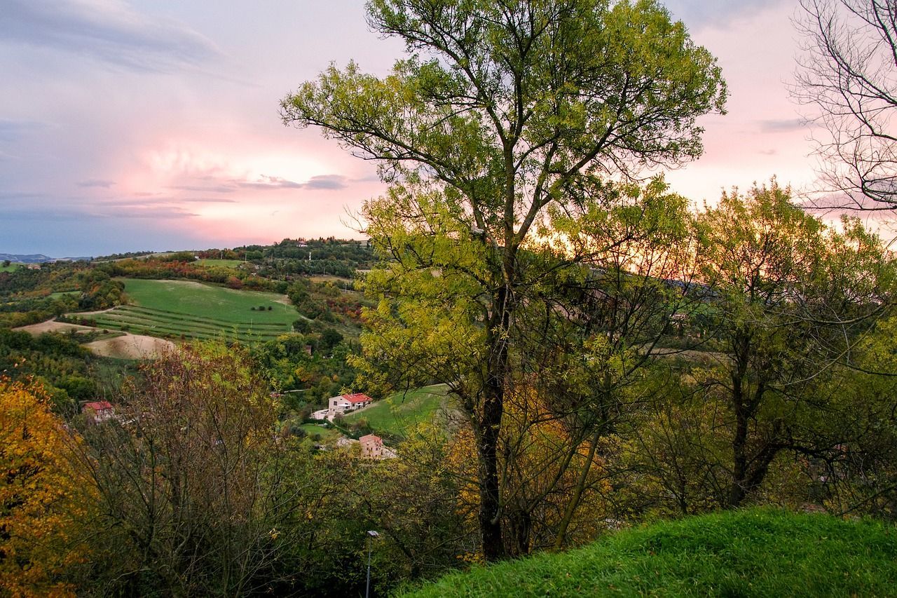 Giardino privato in provincia di Pesaro e Urbino