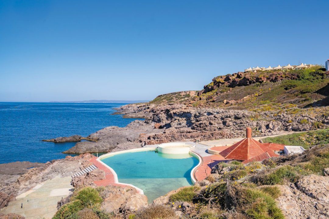 Roulotte in posizione panoramica a Calasetta, nel Sud Sardegna