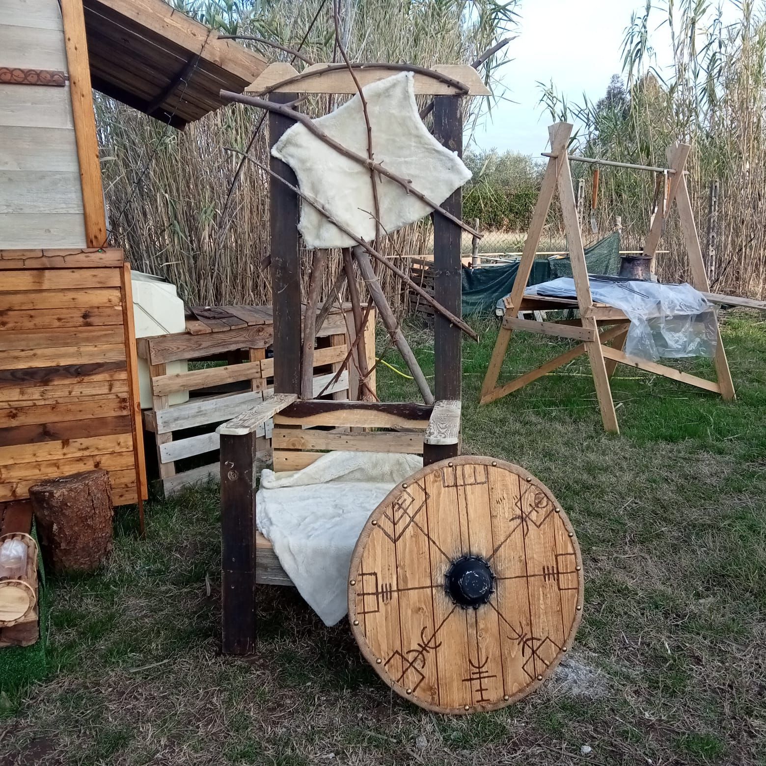 Casetta vichinga per vacanze in natura a Nettuno