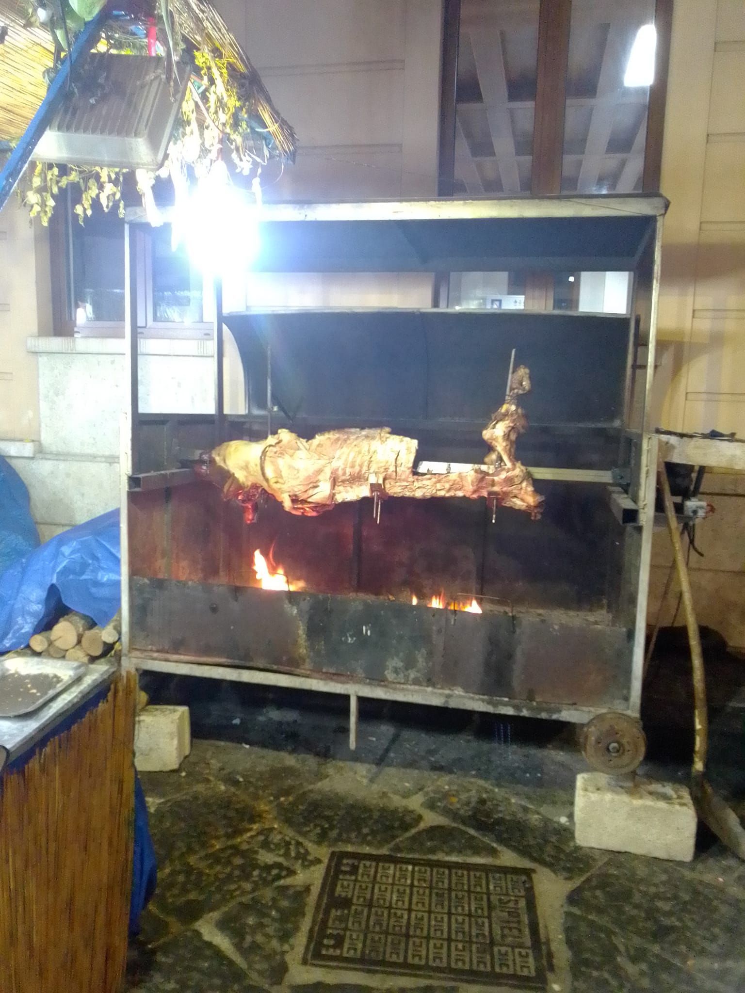 Tenda in castagneto