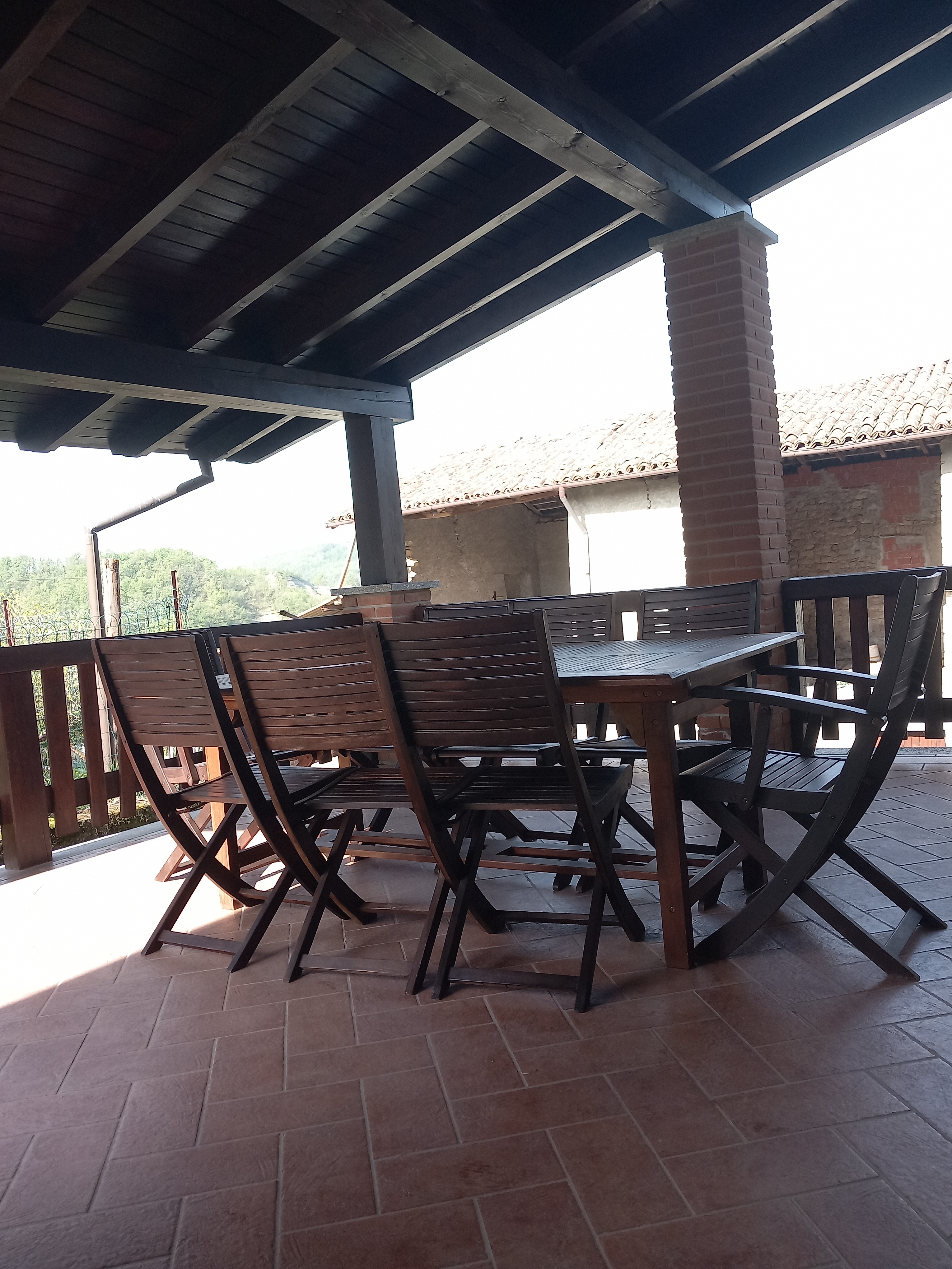 Piazzole in giardino recintato alta collina di Tortona a 20 km dal casello autostradale su A7.