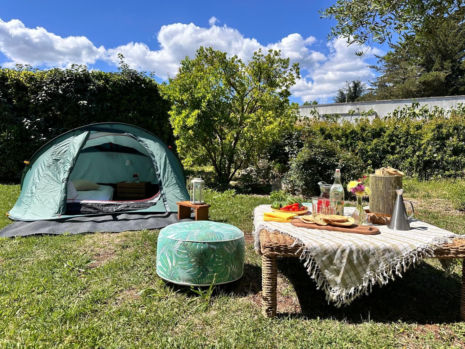 Vivi la Puglia in tenda