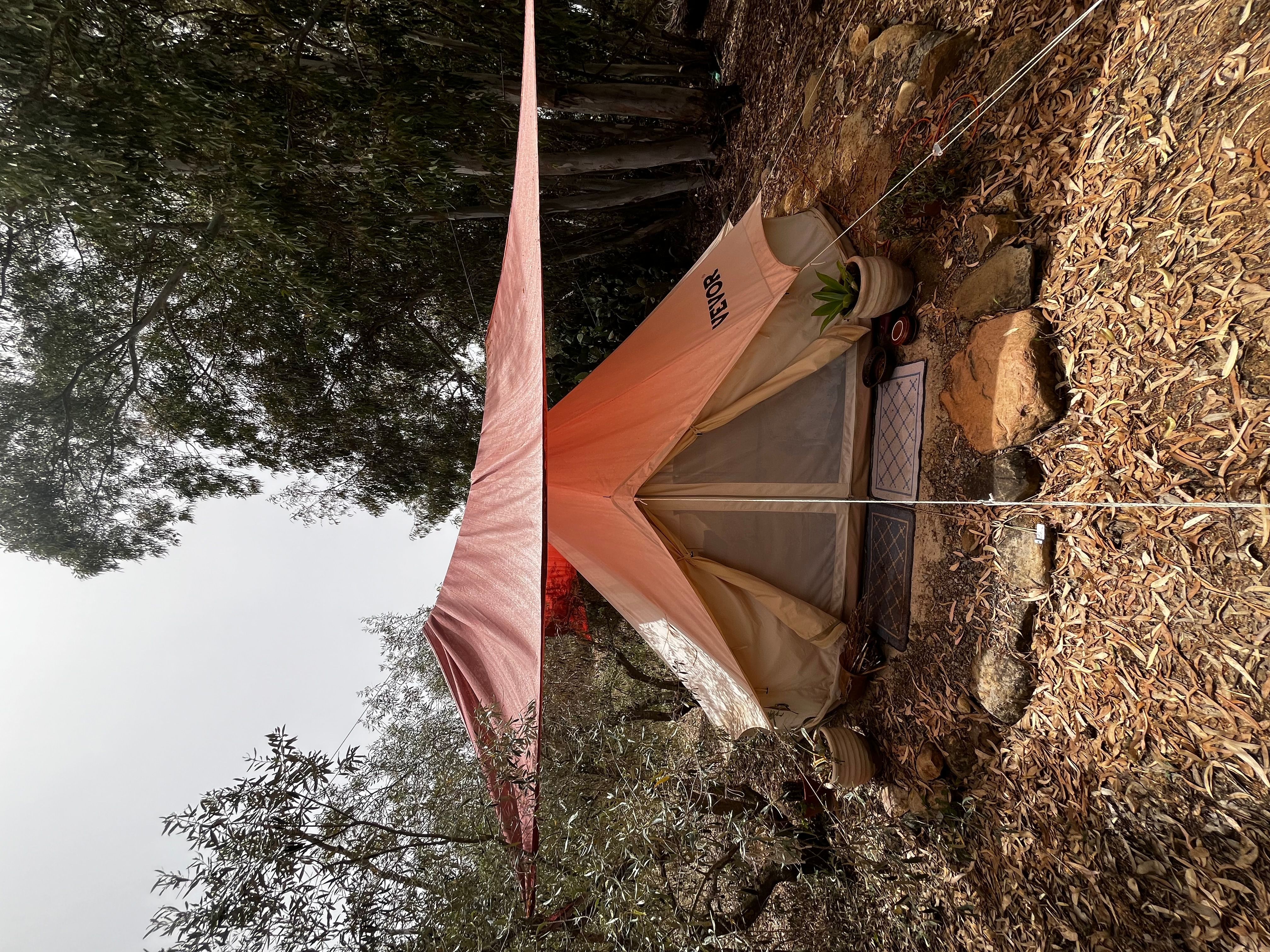 In Sardegna, una Tenda glamping tra gli eucalipto