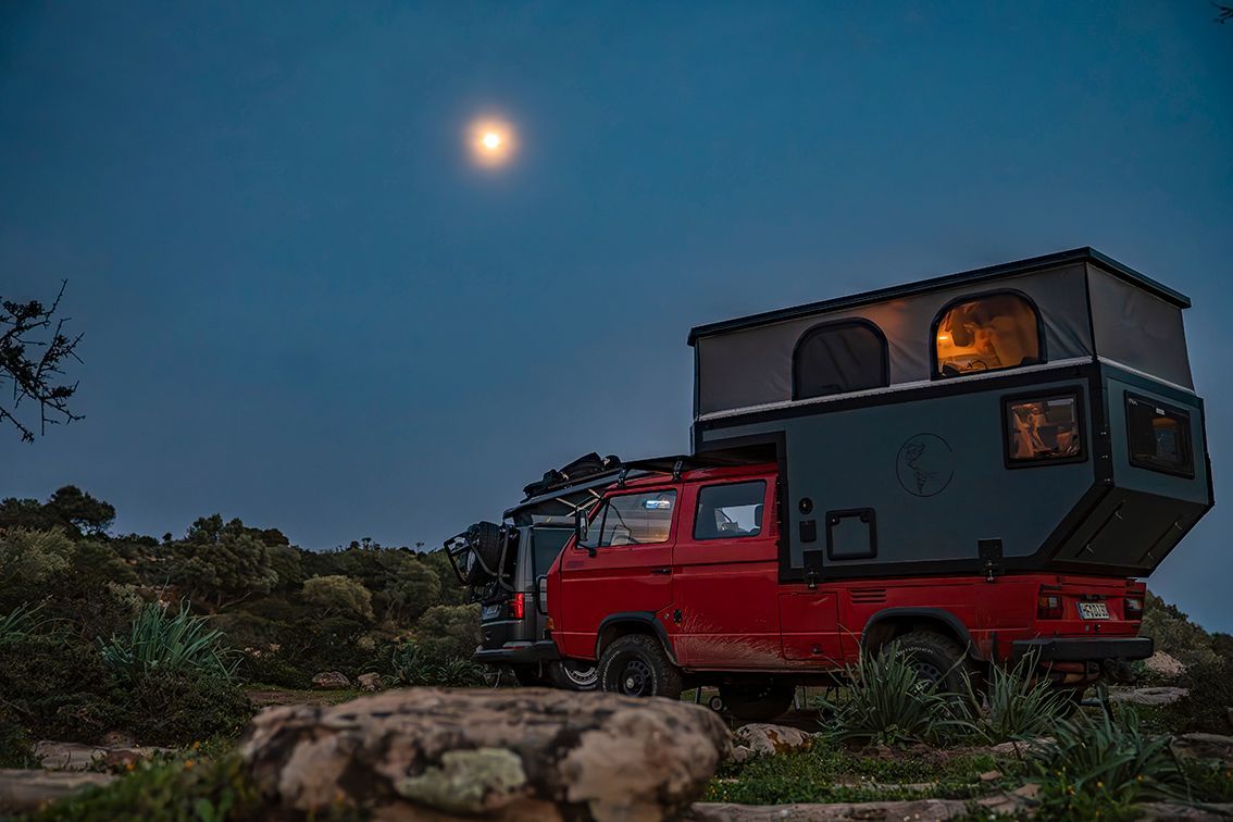 Piazzola per camper e van 4x4