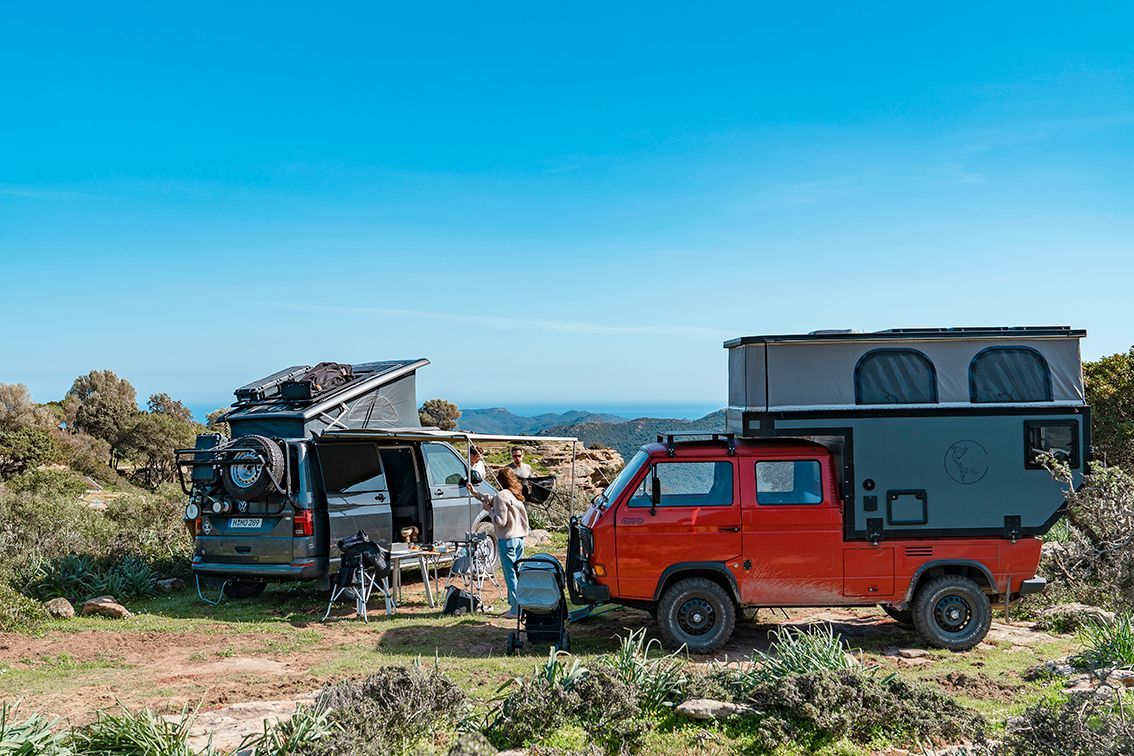 Piazzola per camper e van 4x4