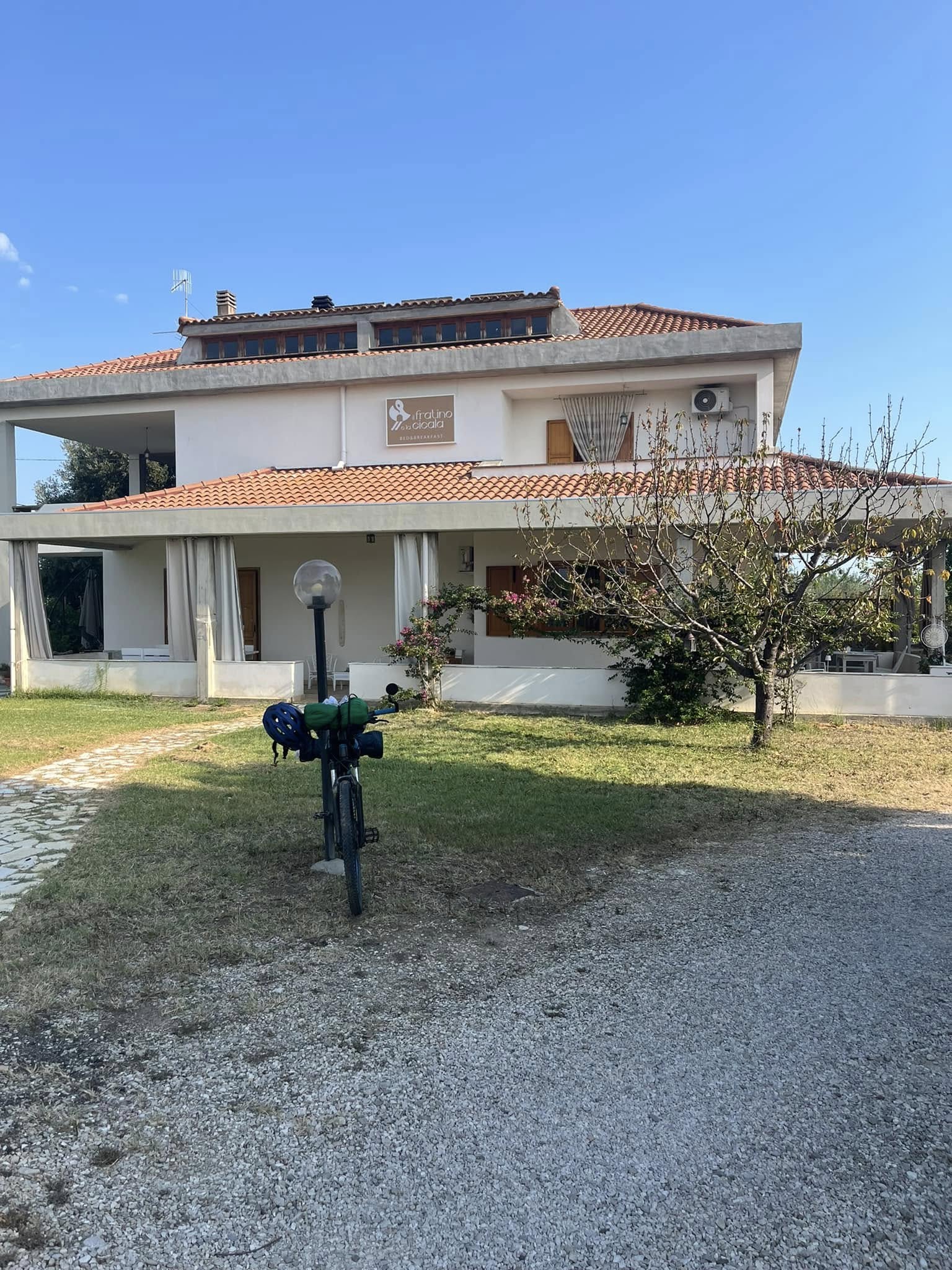 Piazzole per tende in uliveto a Punta Aderci