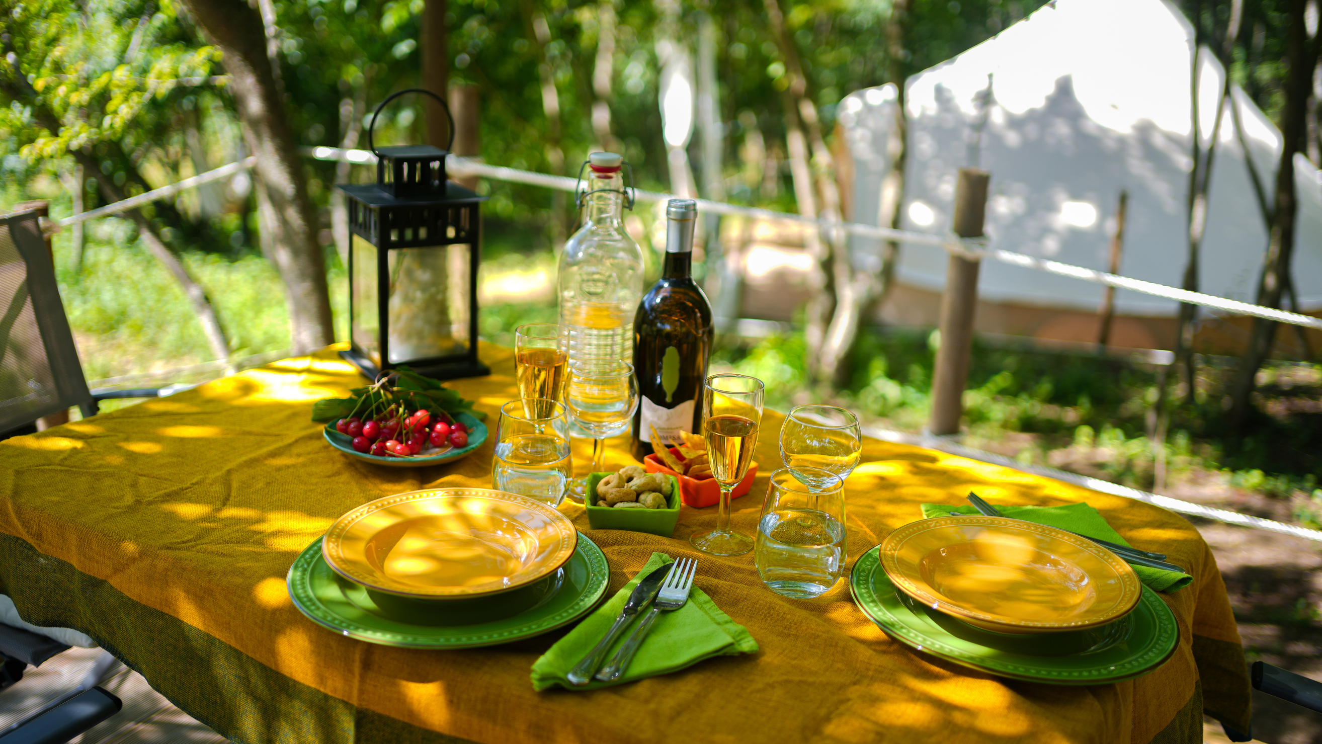 Glamping presso azienda agricola nella Riserva Naturale del Contrafforte