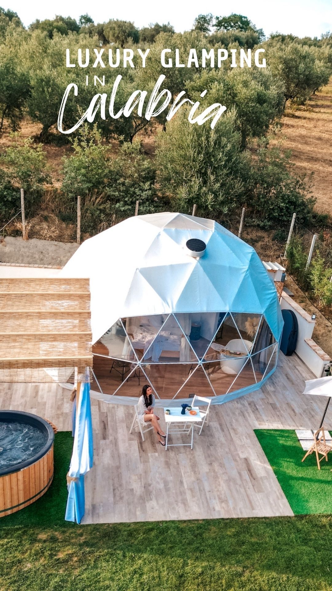 Glamping, geodesic dome in the heart of the Crati Valley