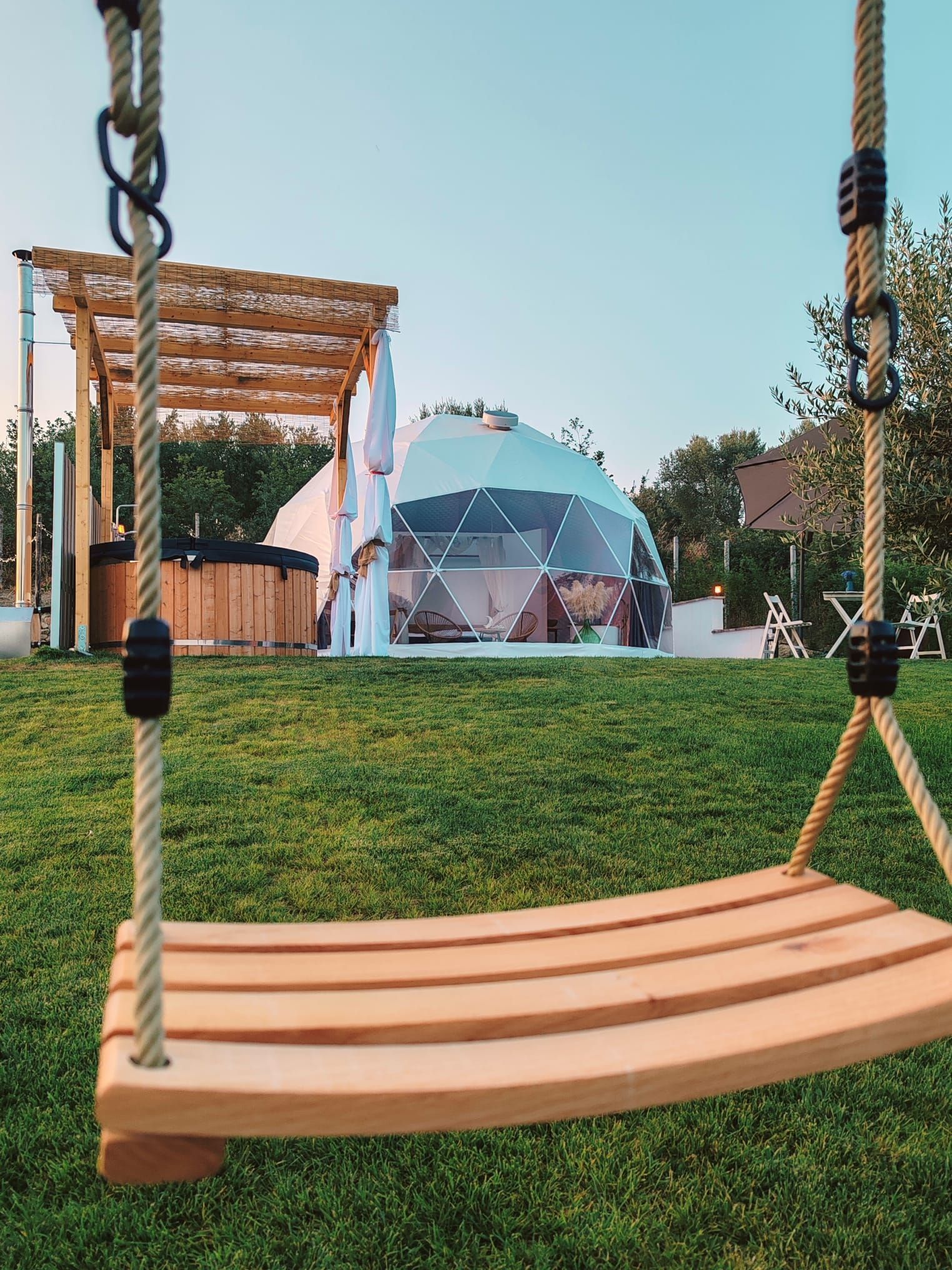 Glamping, geodesic dome in the heart of the Crati Valley