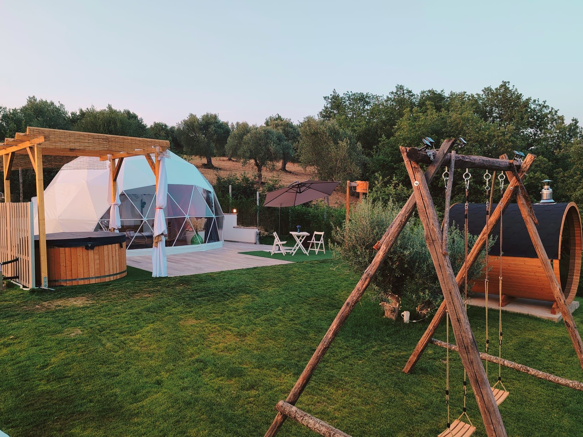 Glamping, geodesic dome in the heart of the Crati Valley