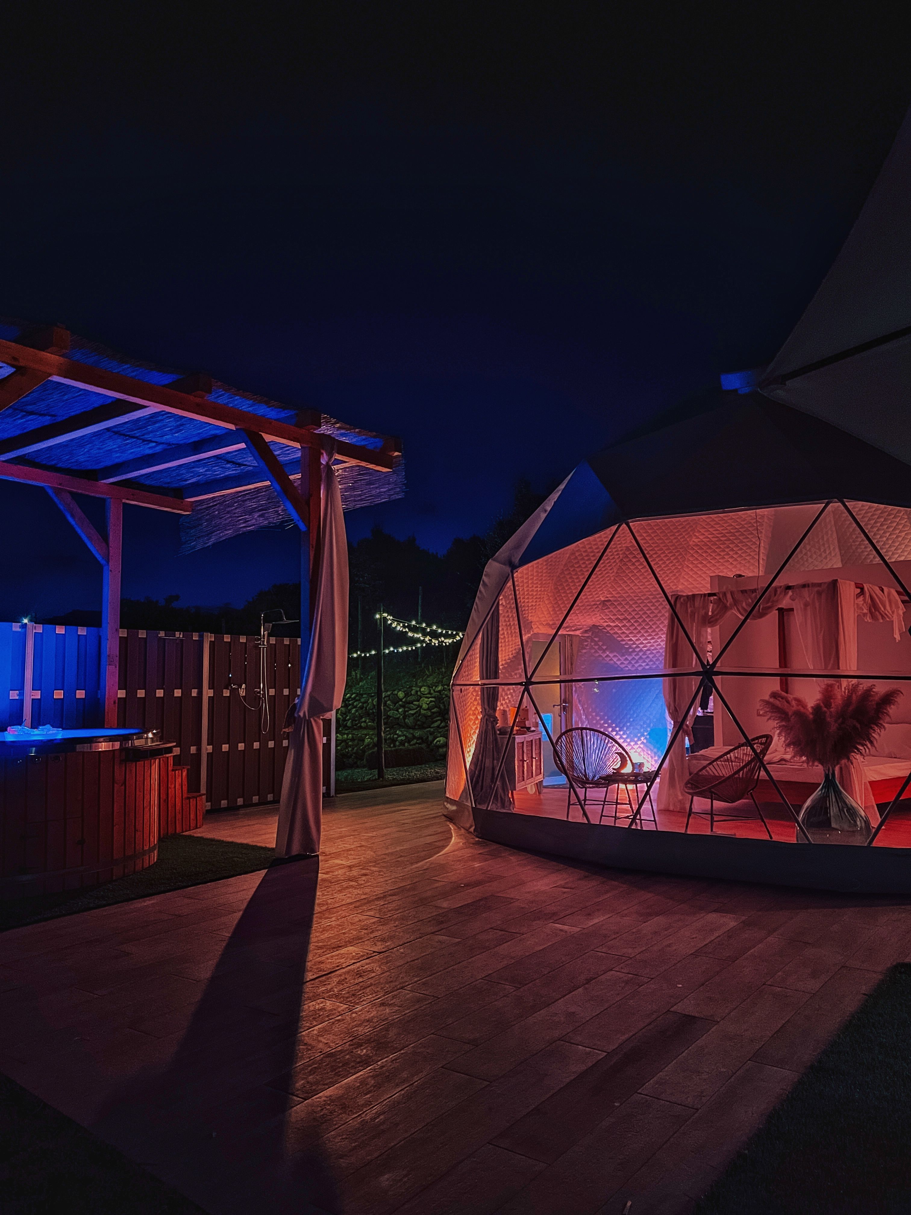 Glamping, geodesic dome in the heart of the Crati Valley