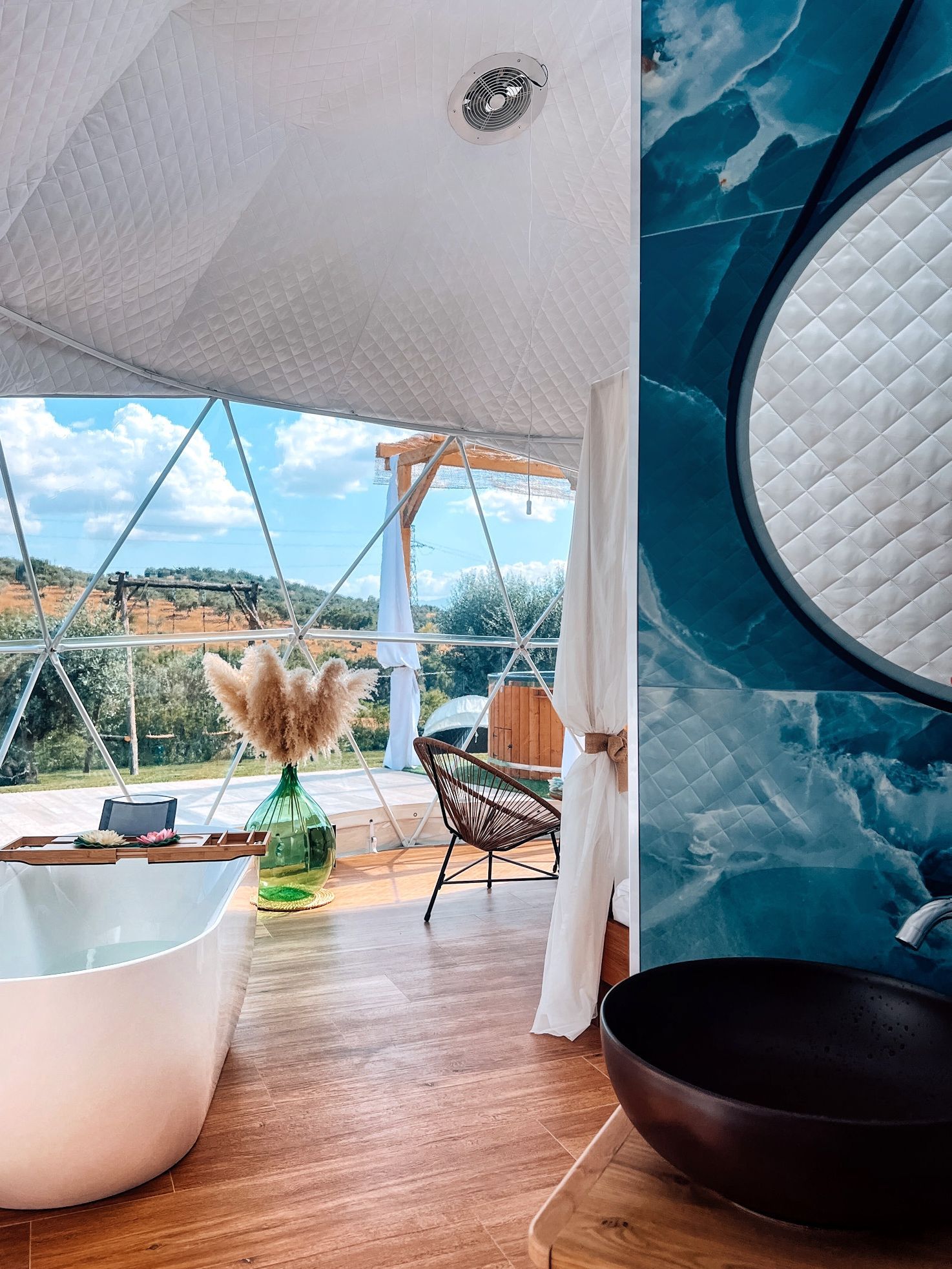 Glamping, geodesic dome in the heart of the Crati Valley