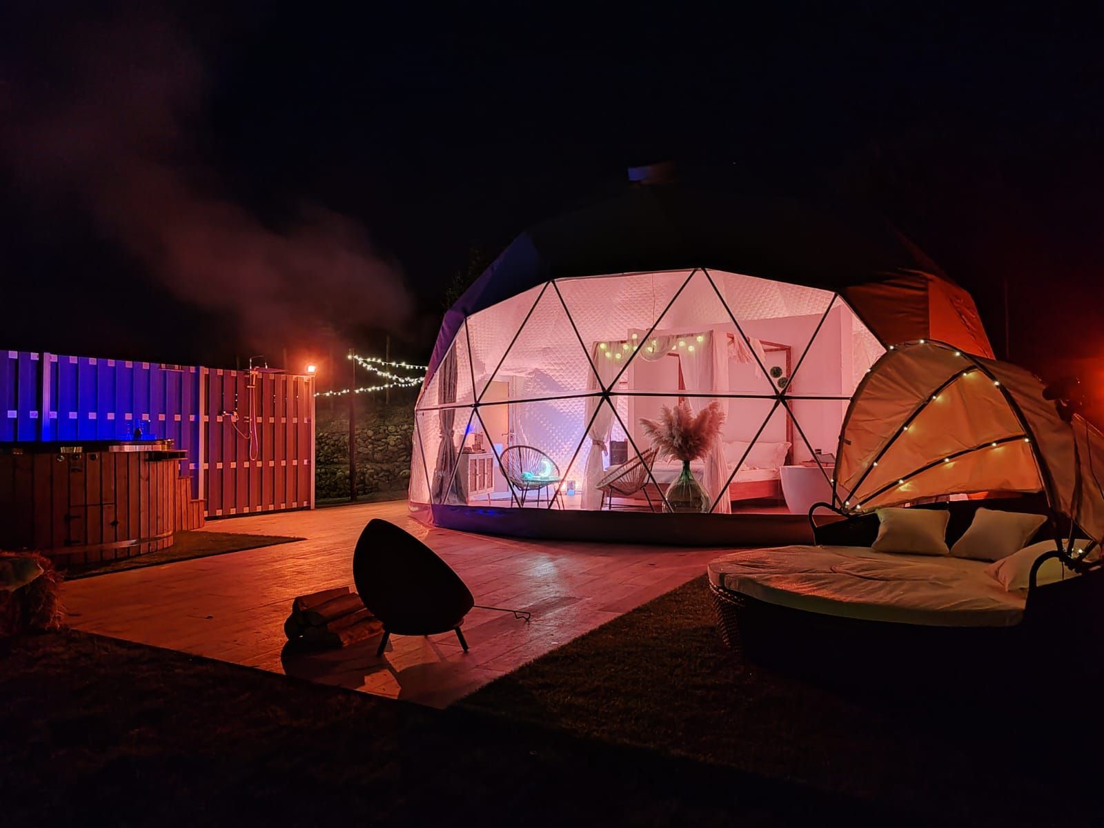 Glamping, geodesic dome in the heart of the Crati Valley