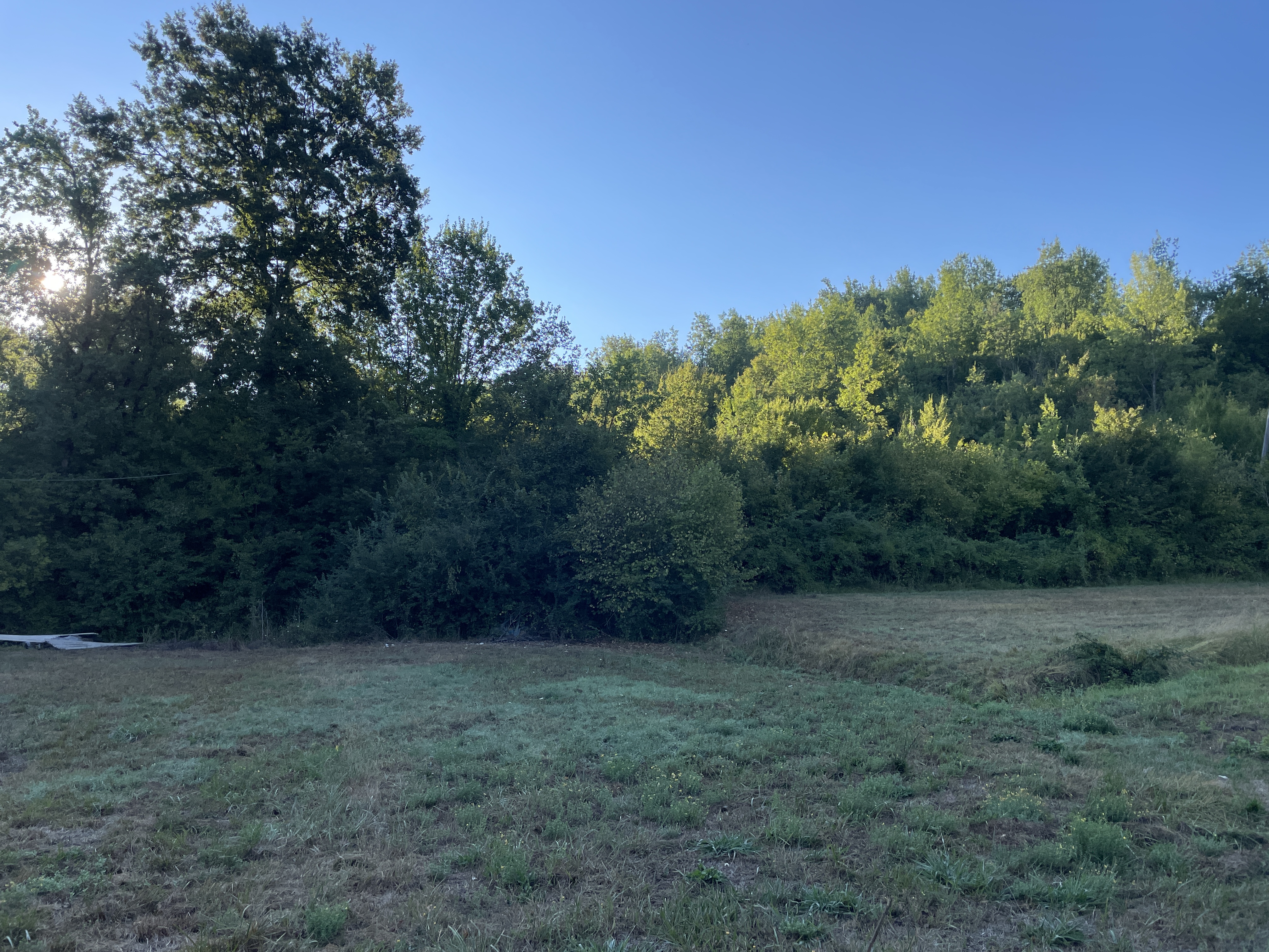 Terreno privato per camping nelle campagne del cuore della Ciociaria