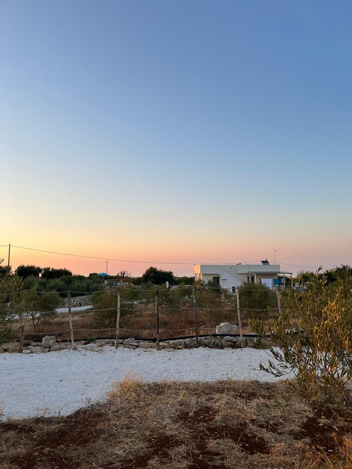 Tenda pronta vista mare a Polignano