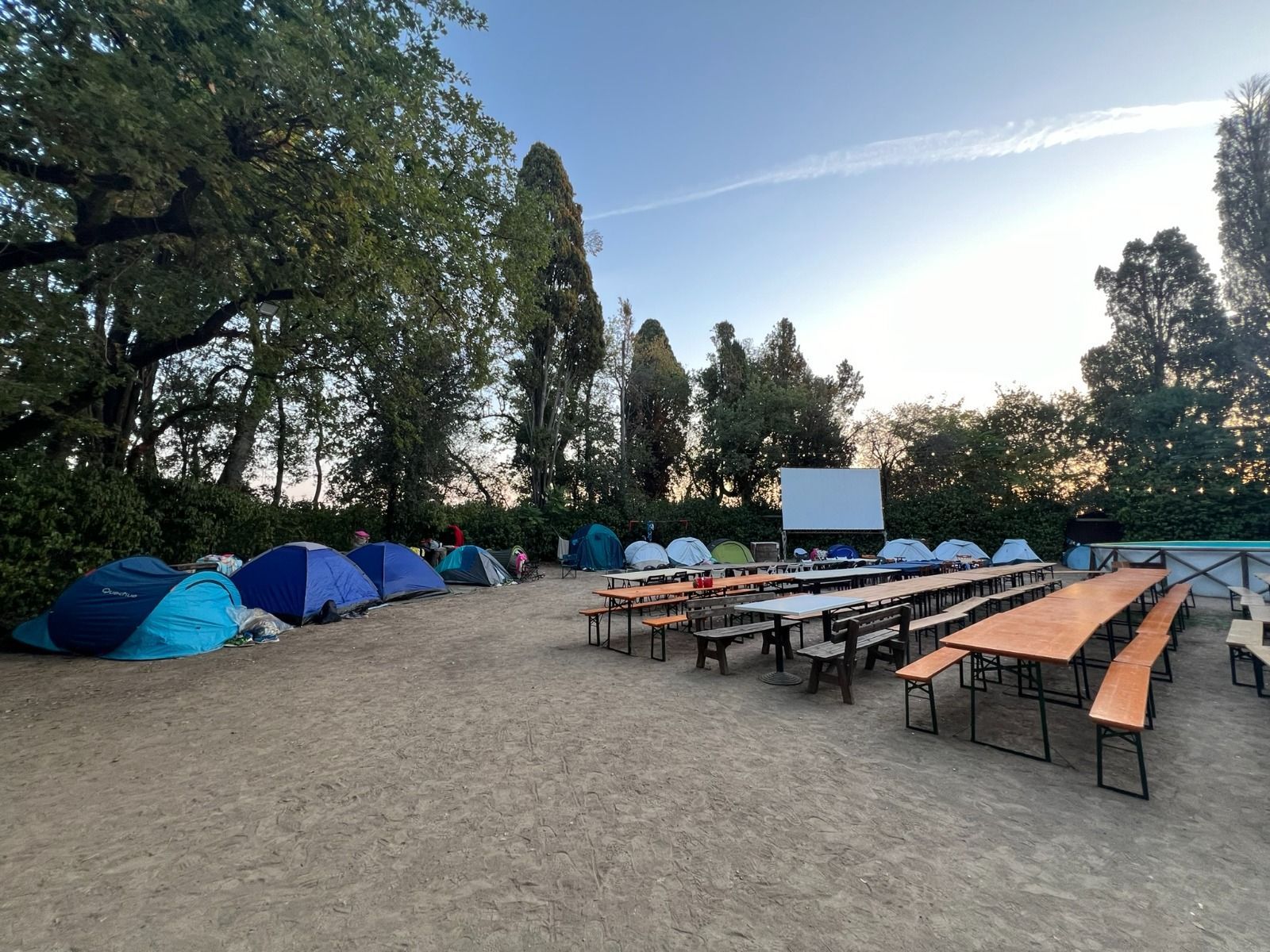 Area sosta camper, roulottes, piazzola per tenda, Il Boschetto Natural Village – Parco Natura
