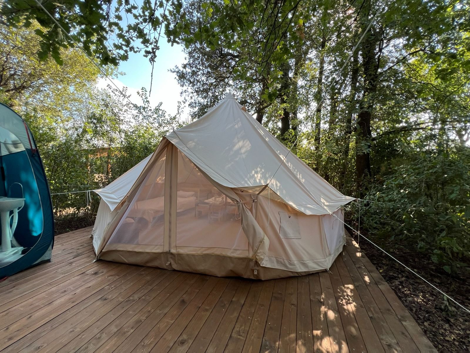 Tenda Glamping al Boschetto Natural Village – Parco Natura
