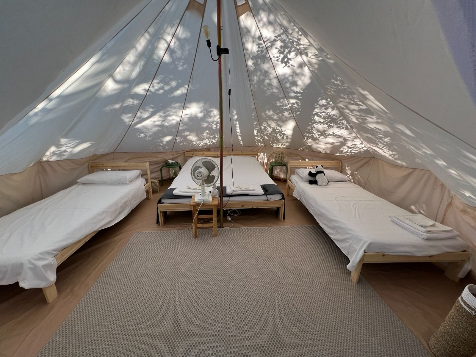 Tenda Glamping al Boschetto Natural Village – Parco Natura