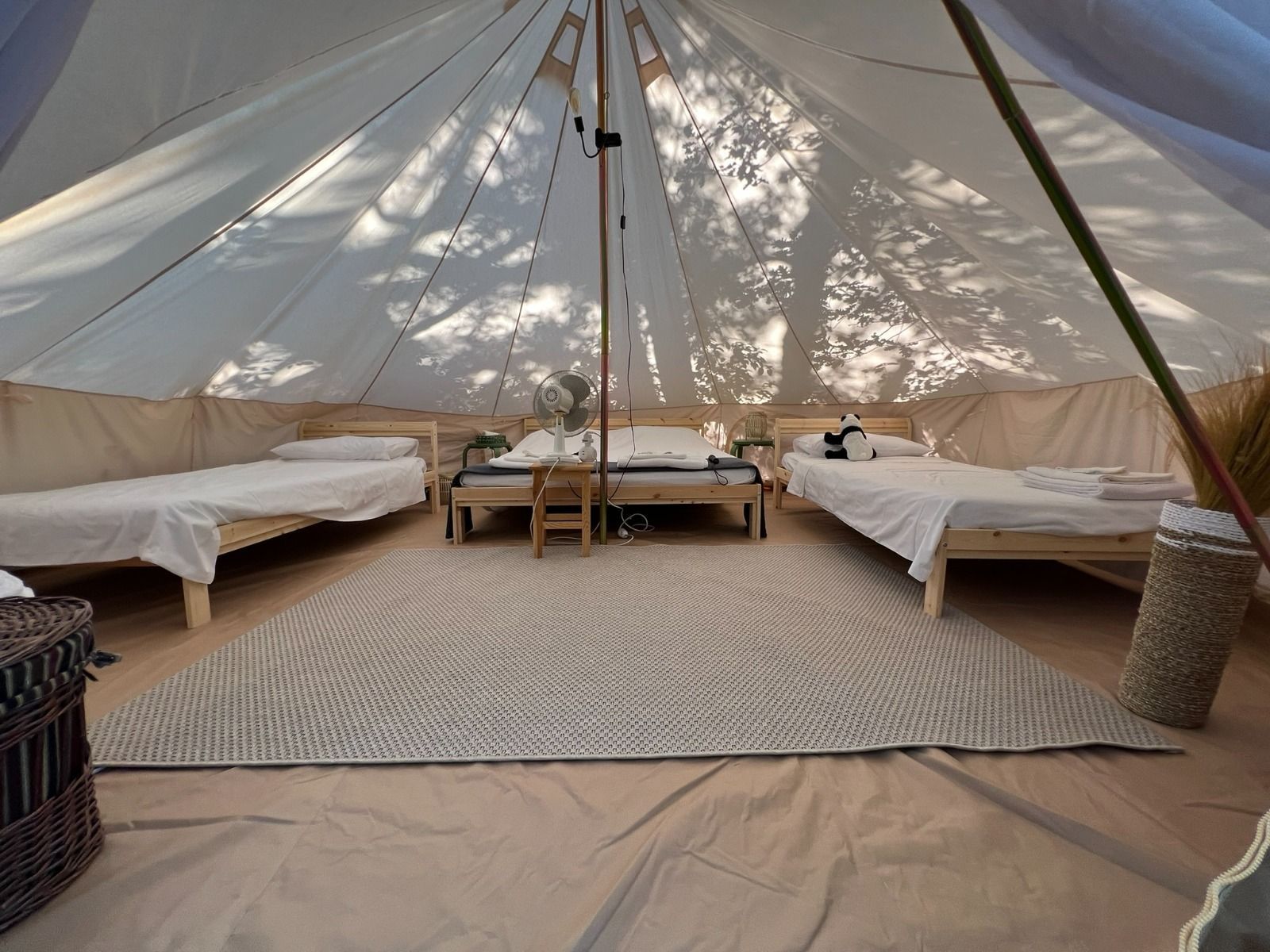 Tenda Glamping al Boschetto Natural Village – Parco Natura