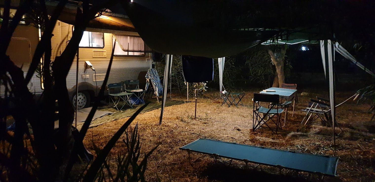 Camping y caravana, Punta Prosciutto.