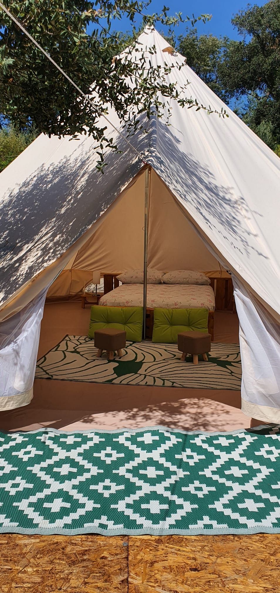 Tenda pronta eco-friendly a Il Sughero Glamping a Sabaudia