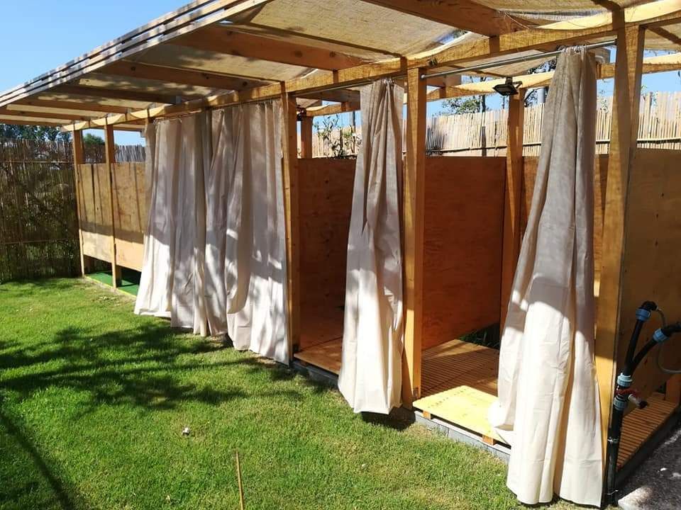 Tenda pronta con Jacuzzi al Sughero Glamping di Sabaudia