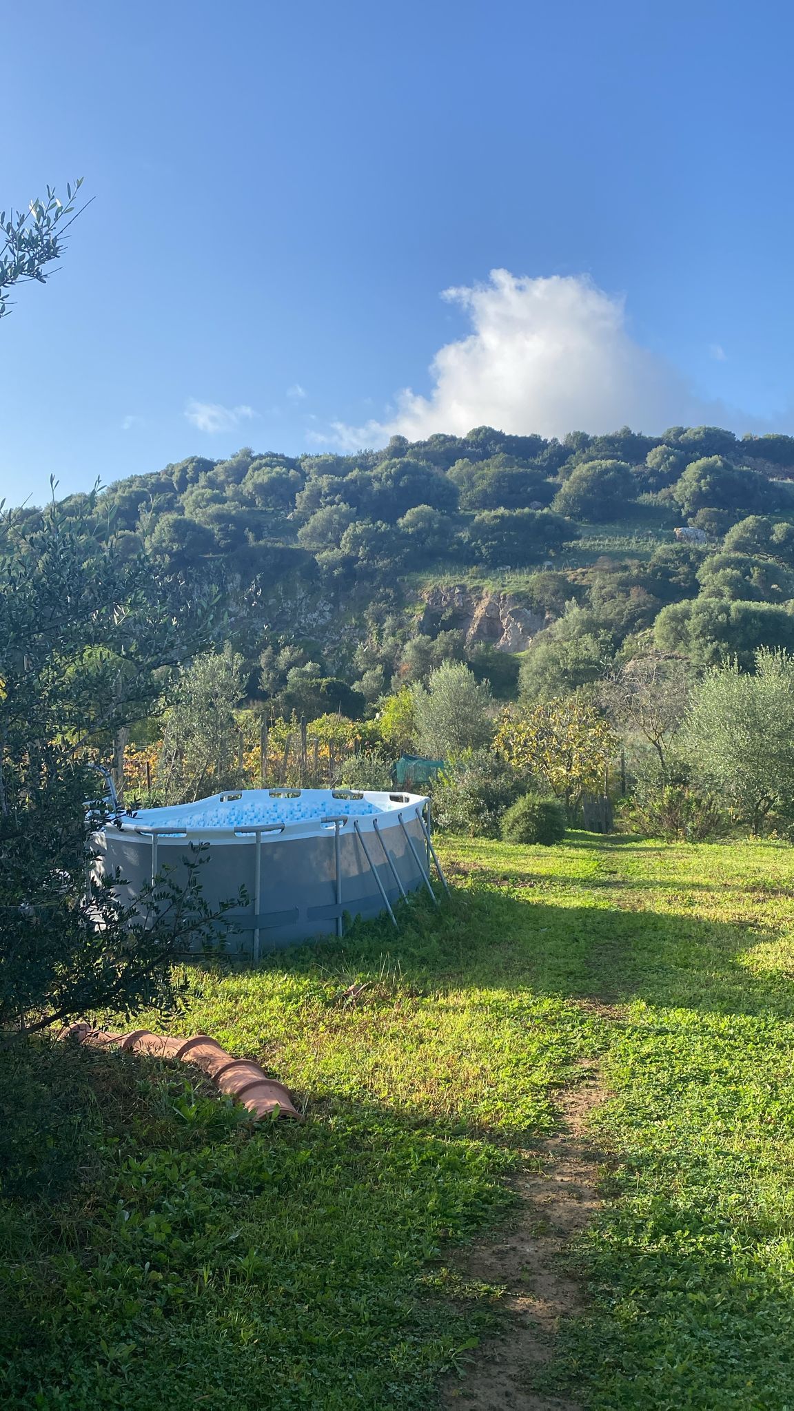 Residencia holística en la campiña sarda
