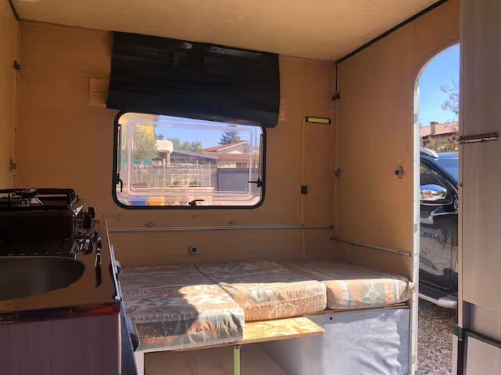 Roulotte pronta e accogliente per le tue vacanze vicino al fiume Brenta