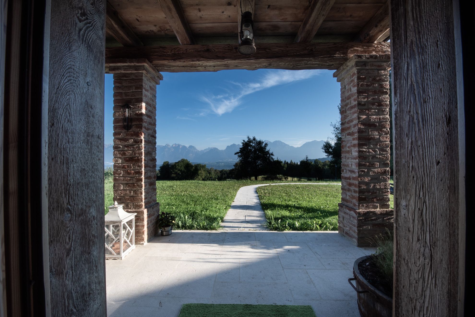 Antica casa del 1700 con ampia veduta sulle Dolomiti