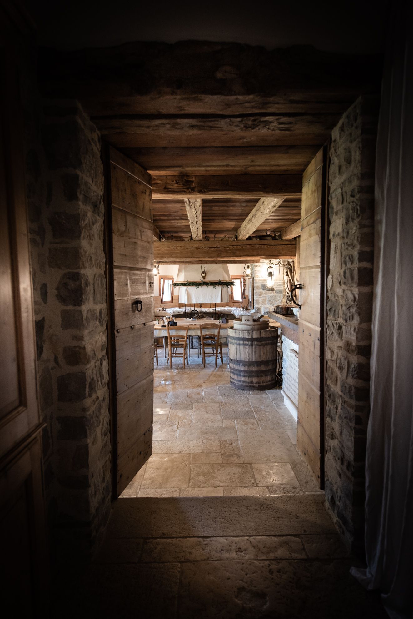 Antica casa del 1700 con ampia veduta sulle Dolomiti
