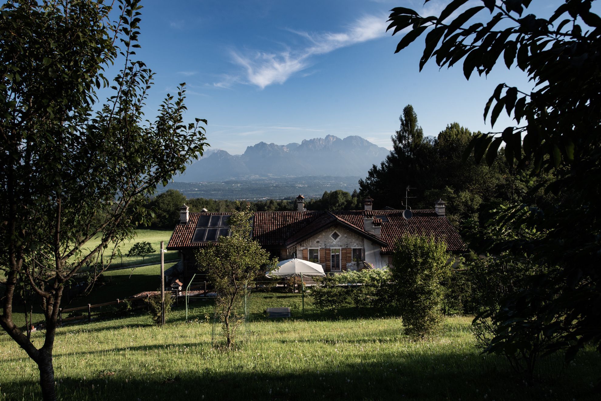 Antica casa del 1700 con ampia veduta sulle Dolomiti
