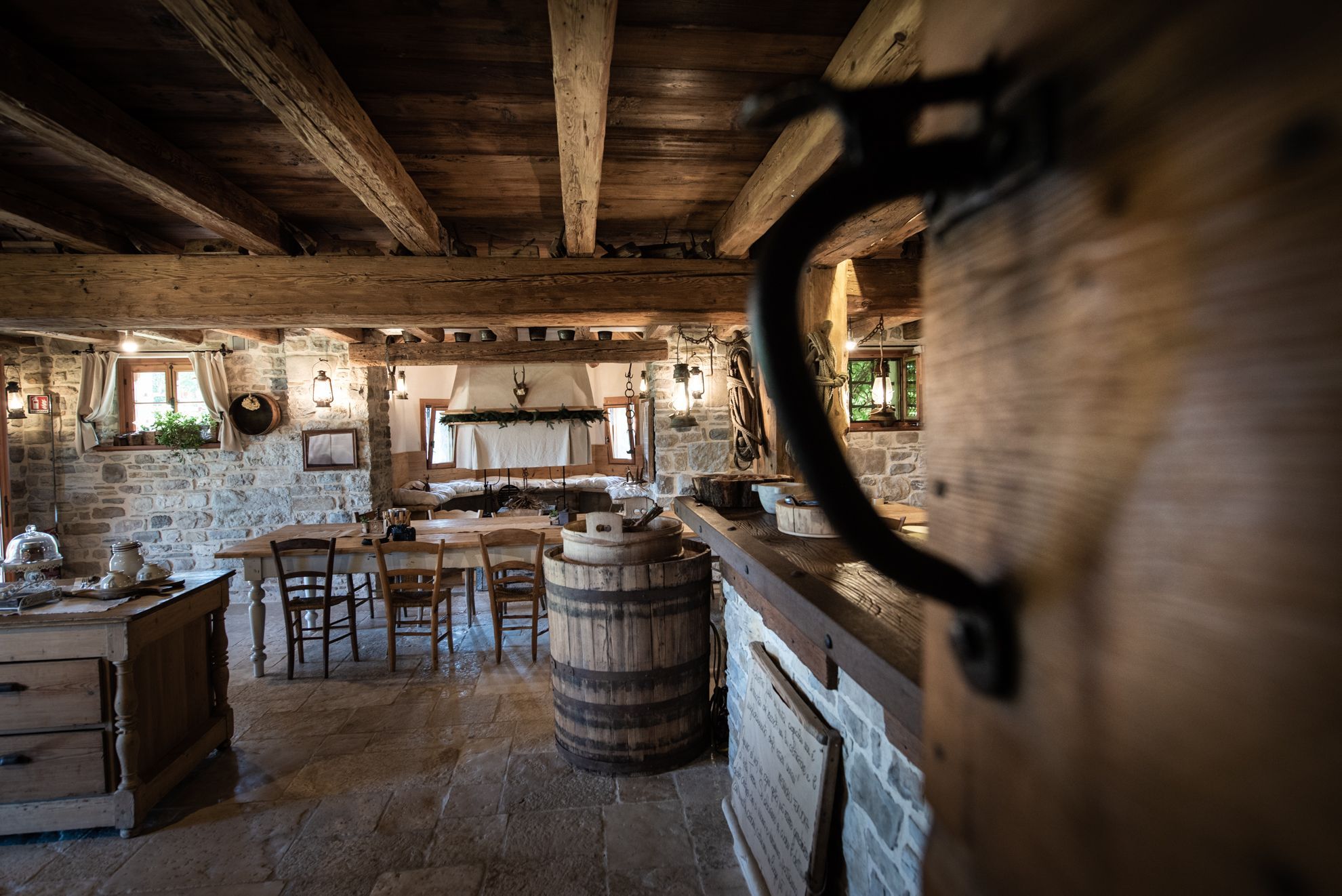 Antica casa del 1700 con ampia veduta sulle Dolomiti