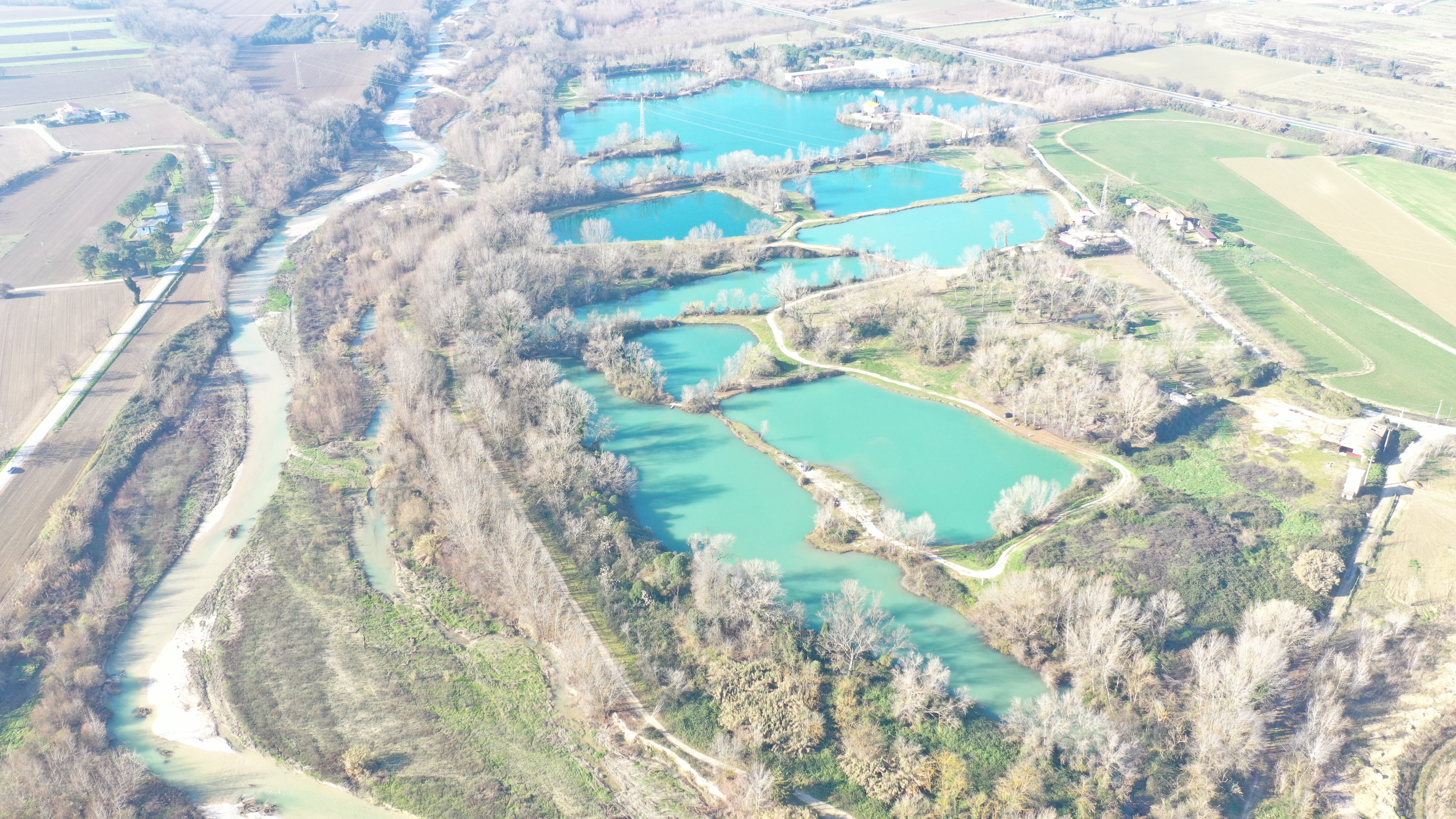 stupendo parco privato con 7 laghi e immensi spazi verdi