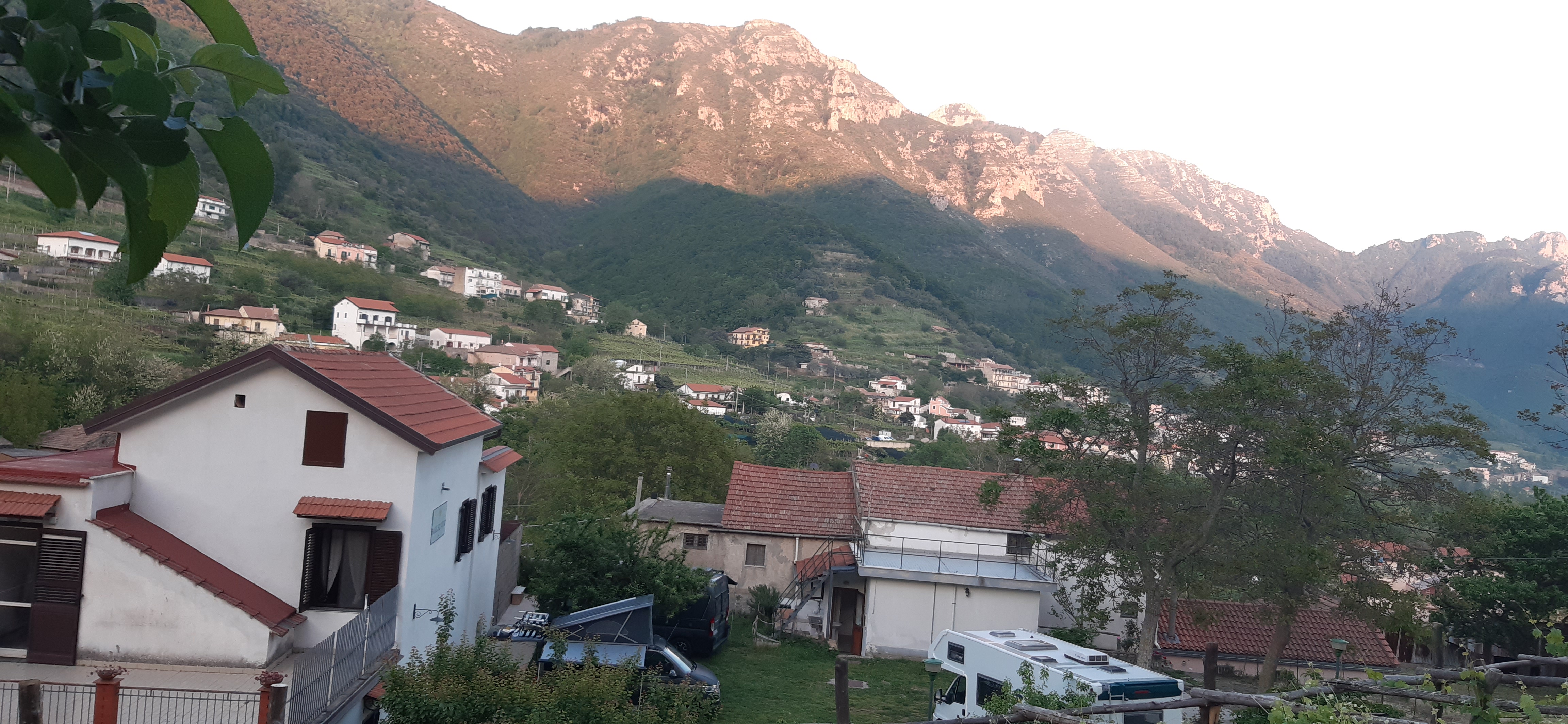 In Camper tra le vigne della Costiera Amalfitana