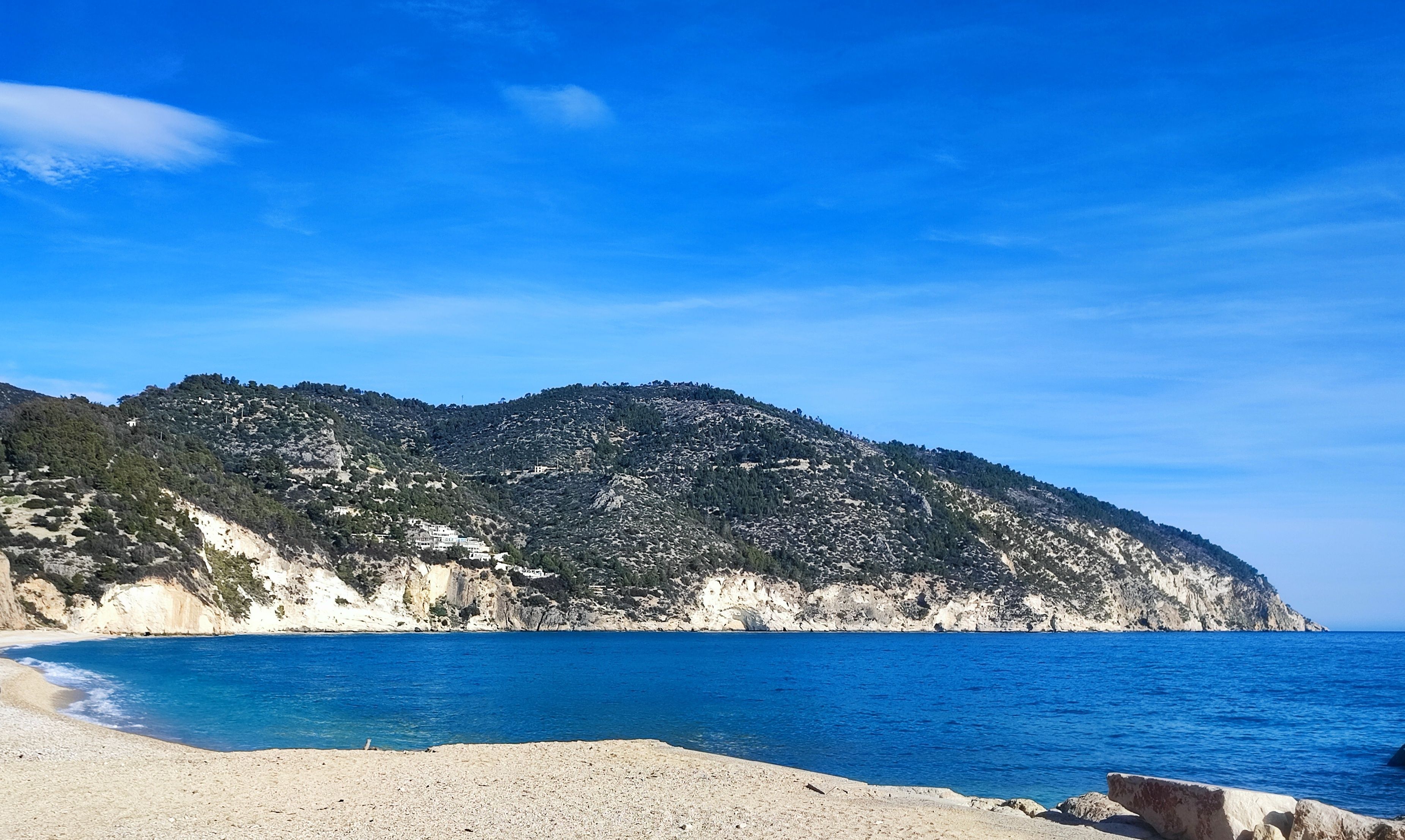 Gargaros - Tentes et camionnettes sur le Gargano