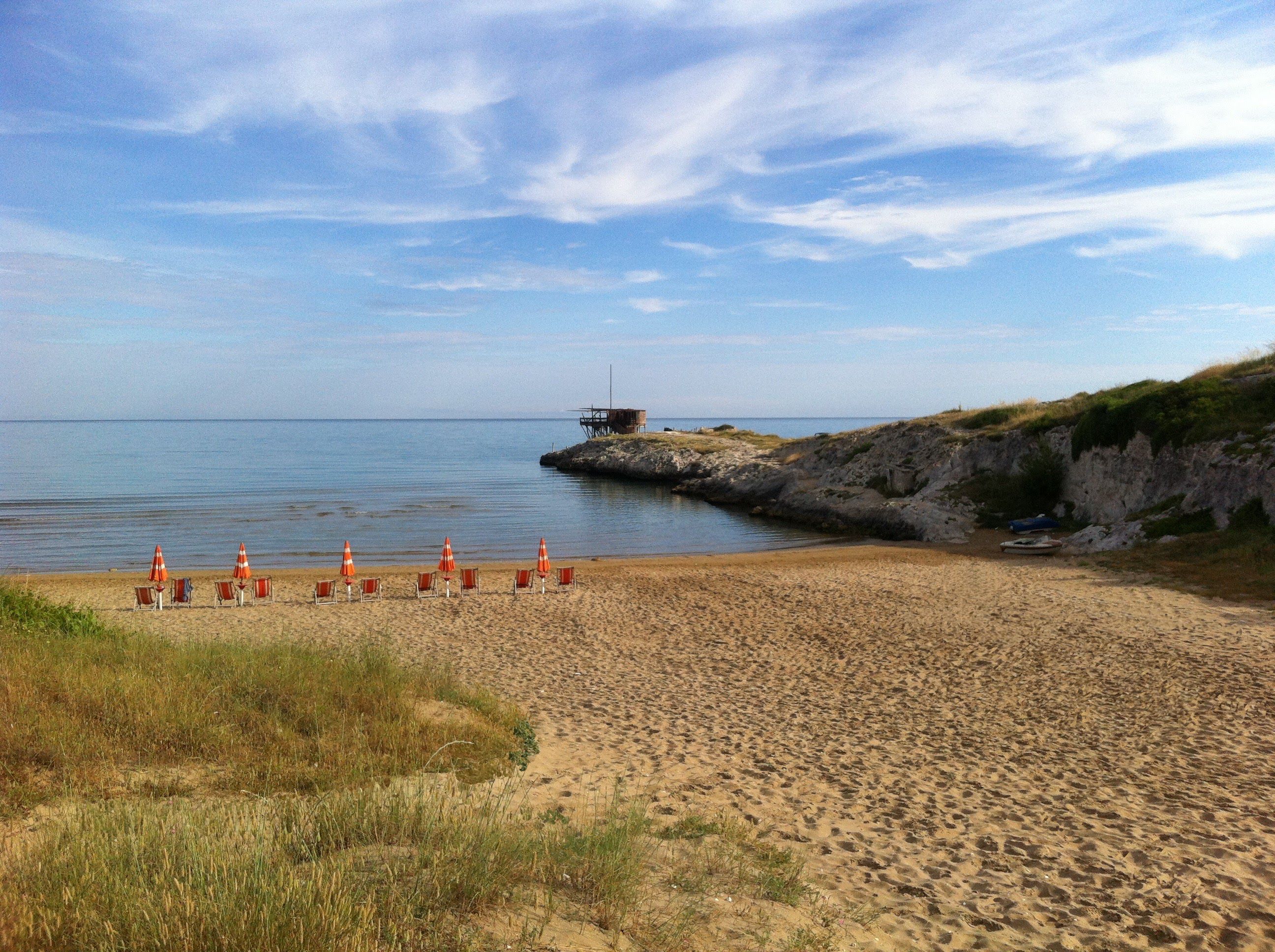 Camping Baia Falcone sul mare del Gargano (Piazzole standard max 5 mt)