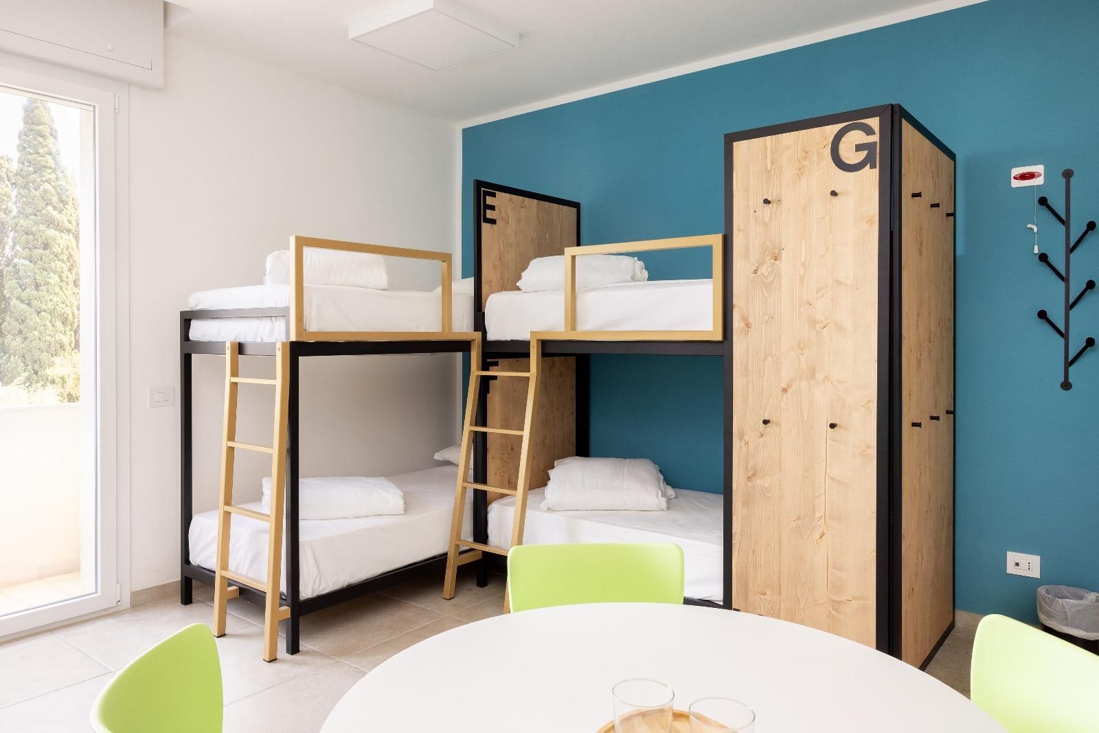 Posto letto in Ostello della Gioventù Brindisi – Camerata mista con bagno condiviso