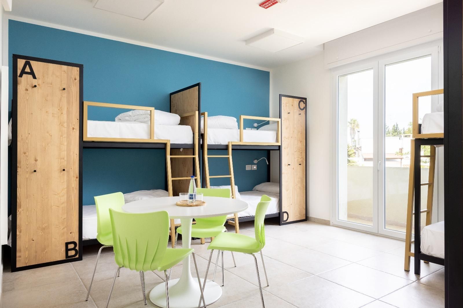 Posto letto in Ostello della Gioventù Brindisi – Camerata mista con bagno condiviso