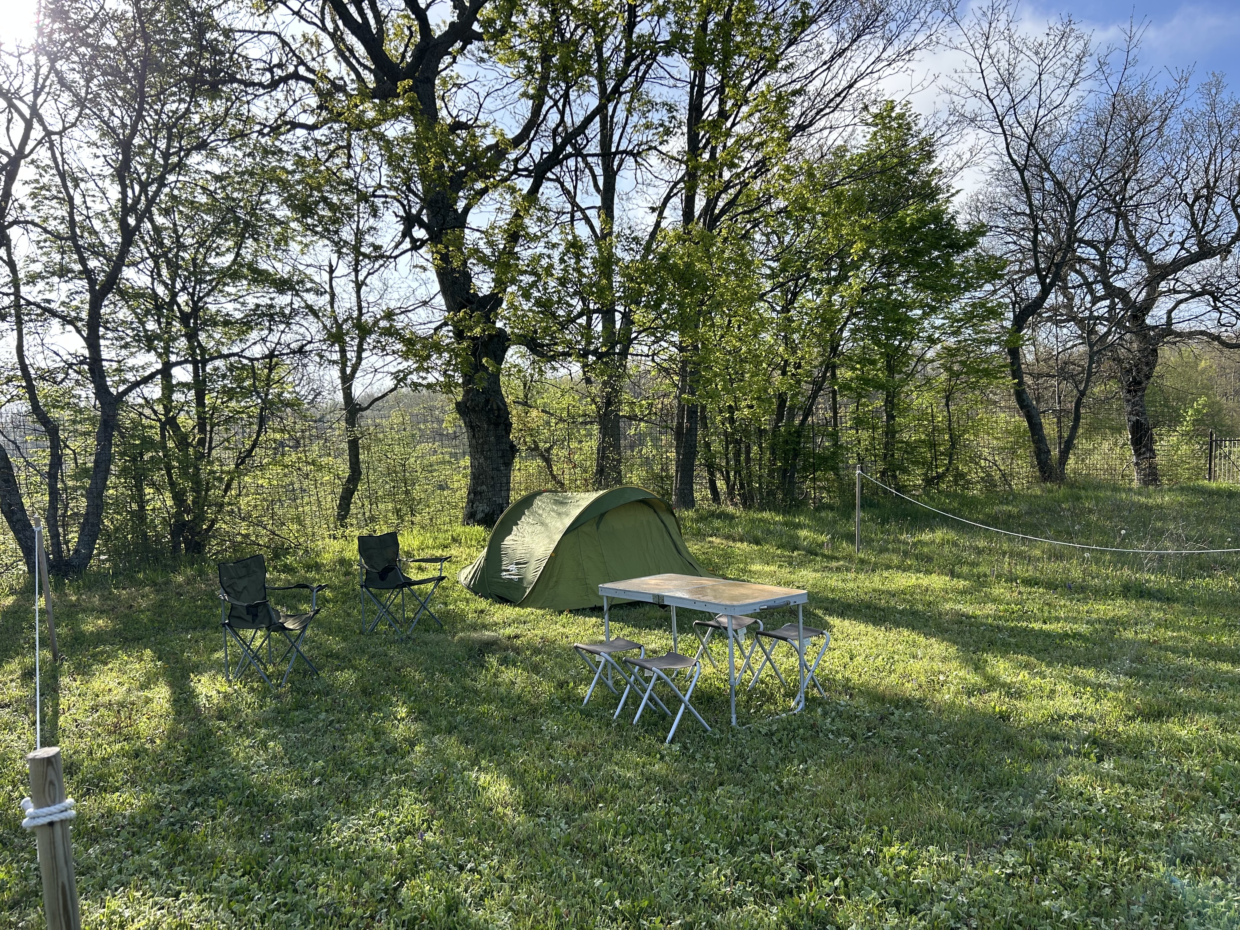 In tenda presso Bubble Inn Eco Villaggio nel Montefeltro