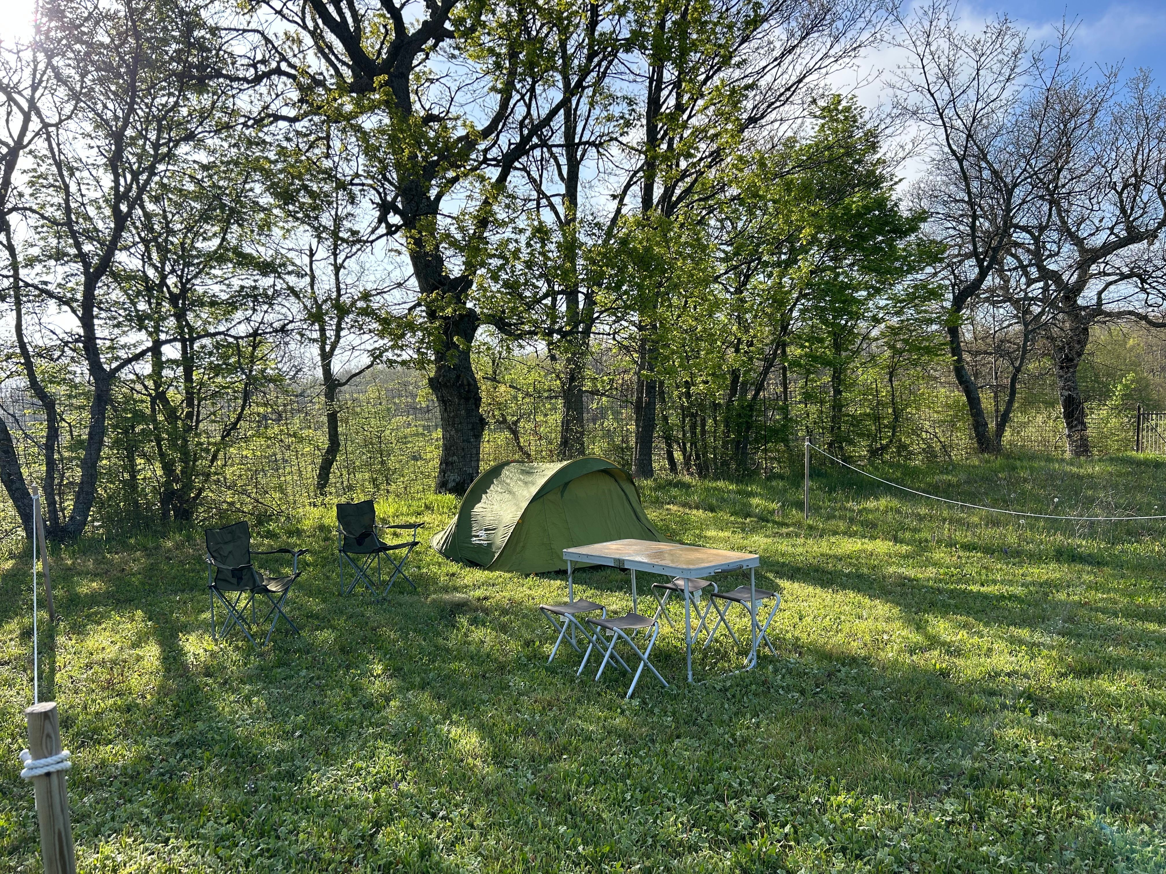 In tenda presso Bubble Inn Eco Villaggio nel Montefeltro